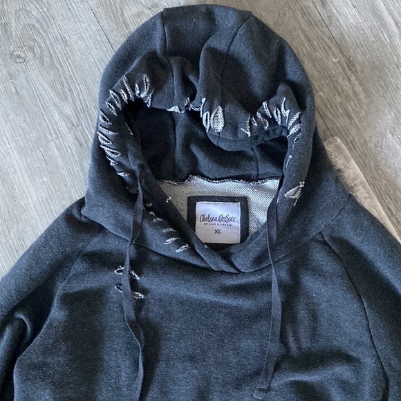 Chelsea Deboer distressed hoodie - Picture 2 of 8